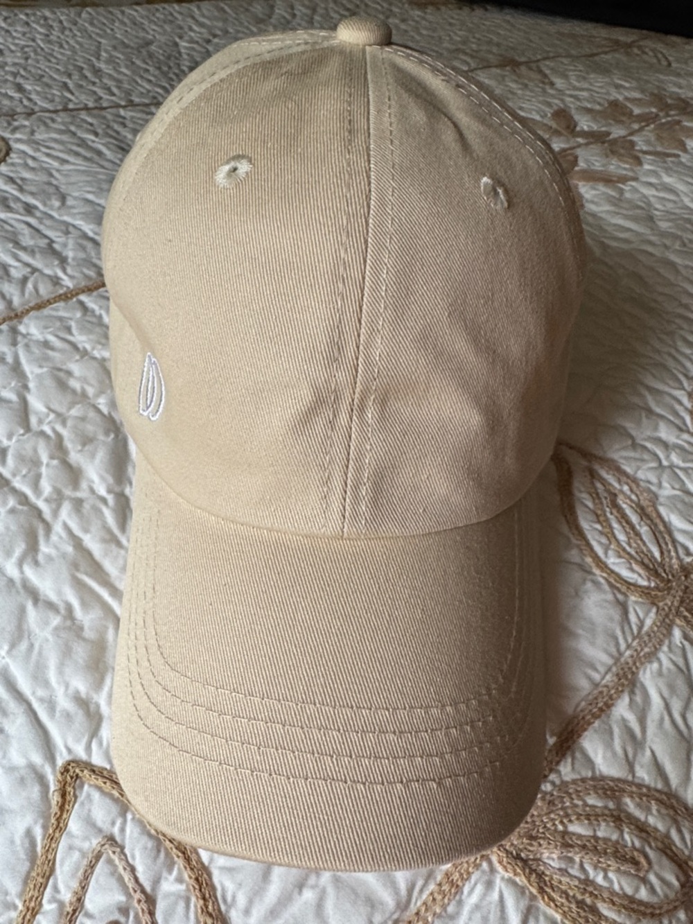 One and Only Resort Cream Baseball Cap